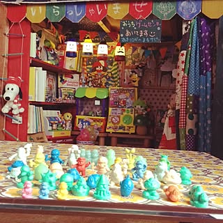 リビング/連投すみません/どこまでもカラフル/なるべく引き画/ごちゃごちゃ...などのインテリア実例 - 2015-03-11 13:18:02