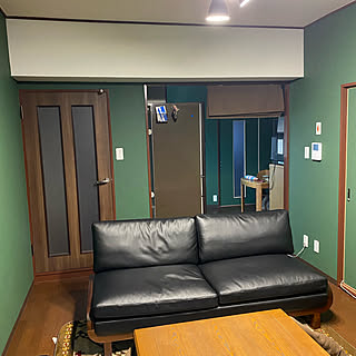 緑壁紙のインテリア実例 Roomclip ルームクリップ