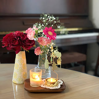 ナチュラル 切り花のインテリア実例 Roomclip ルームクリップ