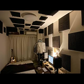 吸音材のインテリア実例 Roomclip ルームクリップ