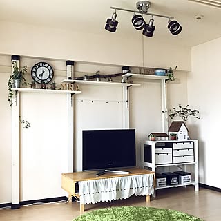 部屋全体/カフェ風インテリア/カフェ風/ドウダンツツジ/多肉植物...などのインテリア実例 - 2017-06-28 08:28:09