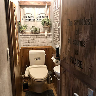 男前インテリア トイレのインテリアのインテリア実例 Roomclip ルームクリップ