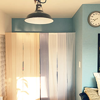 壁 天井 青の壁紙のインテリア実例 Roomclip ルームクリップ