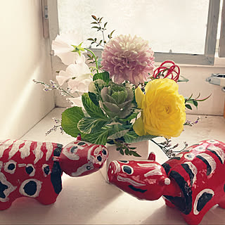 玄関 入り口 赤べこのインテリア実例 Roomclip ルームクリップ