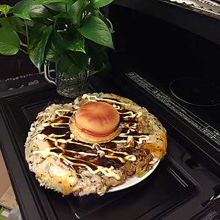 腸閉塞だからこそ栄養を/デケたぁー!/色味素敵よね?/ある物ぶっ込み/今日夕飯廃材お好み焼き!...などのインテリア実例 - 2017-09-14 22:34:51