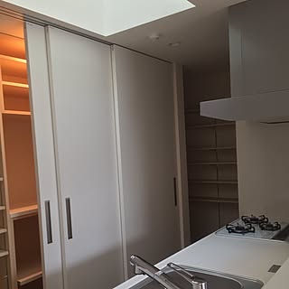 キッチン/ホワイト大好き/造作の背面収納です。/タカラスタンダード/工務店...などのインテリア実例 - 2015-10-25 11:06:50