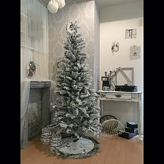 クリスマスツリー アンティーク風のインテリア実例 Roomclip ルームクリップ