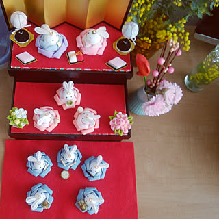 お雛様 ちりめん細工のインテリア実例 Roomclip ルームクリップ