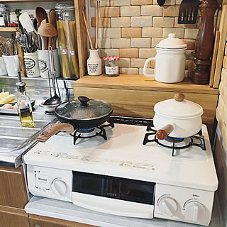 コンロ/ニトリ/野田琺瑯/団地/ダルトン...などのインテリア実例 - 2019-10-07 10:57:07