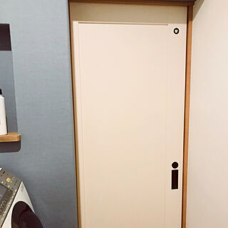 脱衣場のドアのインテリア実例 Roomclip ルームクリップ