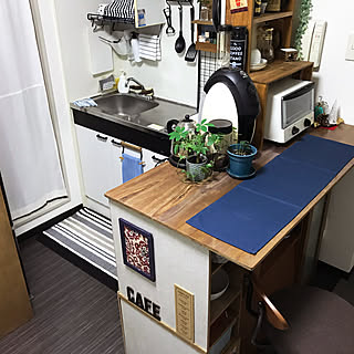 キッチンカウンター 狭いキッチンのインテリア実例 Roomclip ルームクリップ キッチンカウンター 狭いキッチンのインテリア実例 Roomclip ルームクリップ