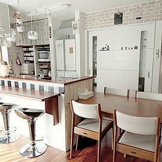 キッチン/みんなの素敵な作品たち♡/セリア/ダイソー/オーニング風...などのインテリア実例 - 2019-10-06 21:26:05