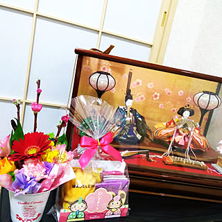 机/ひな祭り/フォローお気軽にしてください♡/いいね!ありがとうございます◡̈♥︎/フォロワーさんに愛❤︎感謝...などのインテリア実例 - 2019-02-19 09:21:07
