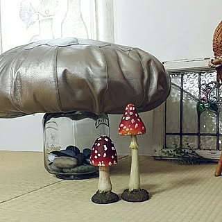 ベッド周り/ある意味ベッド/小上がり/小上がり畳スペース/アンティークステンドグラス...などのインテリア実例 - 2017-01-07 13:19:58