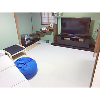 部屋全体/after/IKEA/和室/タイルカーペット...などのインテリア実例 - 2017-12-24 15:00:11