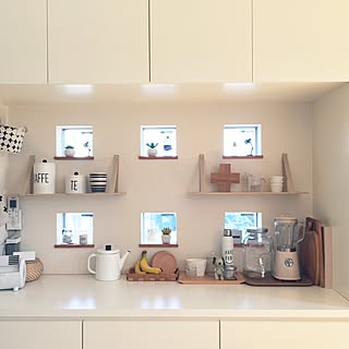 キッチン/セリア/雑貨/ホワイトインテリア/キャンドゥ...などのインテリア実例 - 2016-10-05 09:52:43