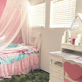 お姫様な部屋のインテリア実例 Roomclip ルームクリップ