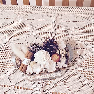 机/ドライアレンジ/セリア/salut!のインテリア実例 - 2015-06-30 17:52:18