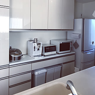 キッチン/トースター/デロンギ/デロンギエスプレッソマシン/トクラスキッチンのインテリア実例 - 2017-12-10 12:38:42