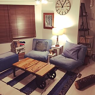 部屋全体/SINGLE HACK/照明/一人暮らし/アンティーク...などのインテリア実例 - 2015-02-11 23:05:15