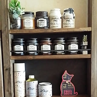 初投稿/棚/ウォルナット/1×4材/男前...などのインテリア実例 - 2020-01-20 19:35:28