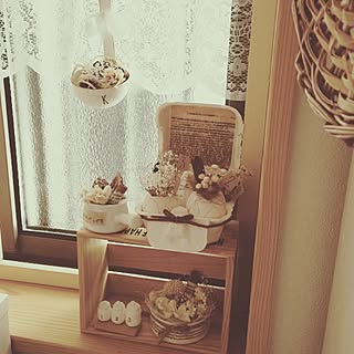 棚/ありがとうございます♡/tomomonちゃんの素敵作品♡/Ayumiちゃんの素敵作品♡♡/lovelyzakkaさん♡/h.yちゃんの素敵作品♡のインテリア実例 - 2016-03-02 15:44:09