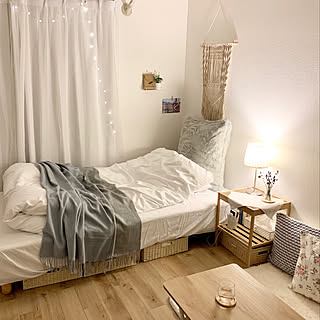 照明/IKEA/100均/一人暮らし/ドライフラワー...などのインテリア実例 - 2020-01-24 00:21:26