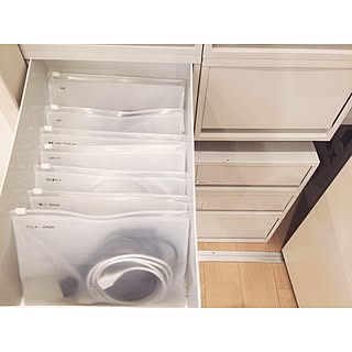 棚/コード収納/EVAケース/こどもと暮らす。/新築...などのインテリア実例 - 2016-10-02 07:26:30