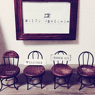 机/雑貨/ディスプレイ/飾り棚/アンティーク調...などのインテリア実例 - 2014-12-08 21:54:15