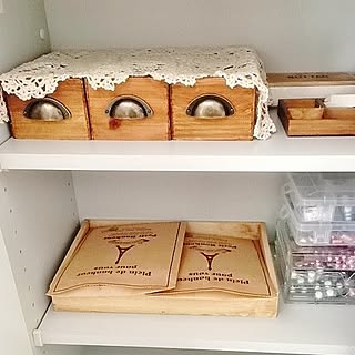 BAG(L)プチボヌール/ガーデンプランターBOX/セリア/ドイリー/ナチュラル...などのインテリア実例 - 2013-08-12 10:43:45