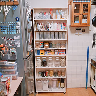 冷蔵庫横の隙間のインテリア実例 Roomclip ルームクリップ