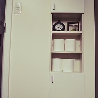 トイレ 埋め込み収納のインテリア実例 Roomclip ルームクリップ