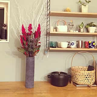 花瓶 ケイトウのインテリア実例 Roomclip ルームクリップ