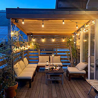 屋根付きウッドデッキのインテリア実例 Roomclip ルームクリップ 屋根付きウッドデッキのインテリア実例 Roomclip ルームクリップ