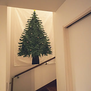 壁/天井/階段/階段の壁/nunocoto/クリスマス準備...などのインテリア実例 - 2017-12-05 04:47:42