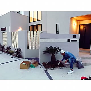 外構工事のインテリア実例 Roomclip ルームクリップ