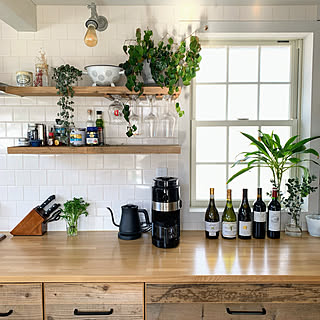 キッチン/キッチンカウンター/キッチン窓/オーダーキッチン/海外インテリアに憧れる...などのインテリア実例 - 2020-01-30 12:32:19