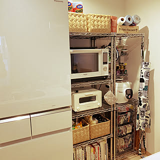 ティファールの圧力鍋/バルミューダ トースター/パナソニックビストロ/パナソニック冷蔵庫/ホームエレクター...などのインテリア実例 - 2019-11-04 16:52:24