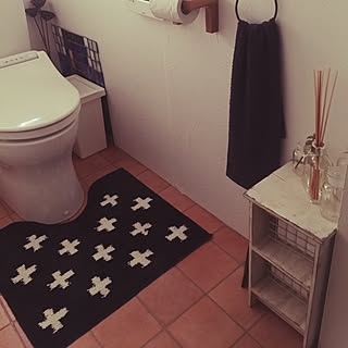 Ikea しまむらのトイレマットのインテリア実例 Roomclip ルームクリップ