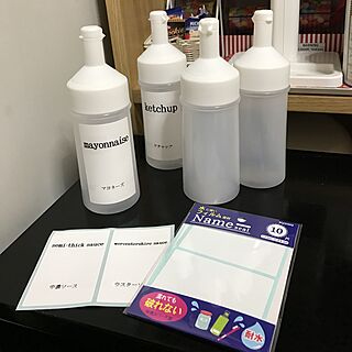 キッチン/ラベル作成/ラベルシール/ラベル/オイルボトル...などのインテリア実例 - 2017-03-30 23:57:52