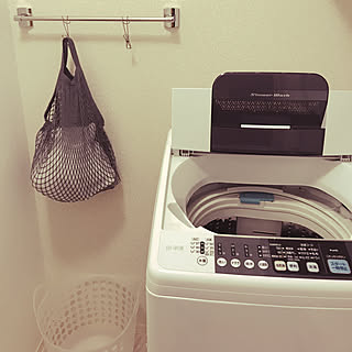 バス/トイレ/メッシュバッグ/洗濯カゴ/洗濯機周り/洗濯ネット収納...などのインテリア実例 - 2018-10-27 00:24:06