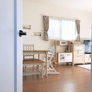 ナチュラルインテリア/IKEA/ダイニング/リビング/おままごとキッチン...などのインテリア実例 - 2020-01-23 20:21:21
