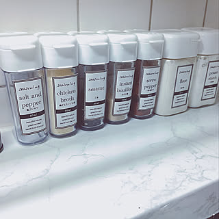 スパイス入れ/調味料/調味料入れ/100均/ハンドメイド...などのインテリア実例 - 2018-10-08 14:55:00