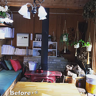 壁/天井/お久しぶりです☆:*・゚/体調不良からの復活✩*॰¨̮/レトロ/ヴィンテージ...などのインテリア実例 - 2018-11-28 20:57:03
