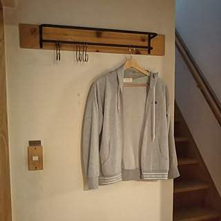 廊下の壁diyのインテリア 手作りの実例 Roomclip ルームクリップ