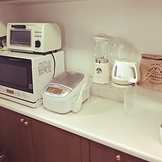 キッチン/ケトル/ブレンダー/炊飯器/レンジ...などのインテリア実例 - 2017-07-17 14:50:35