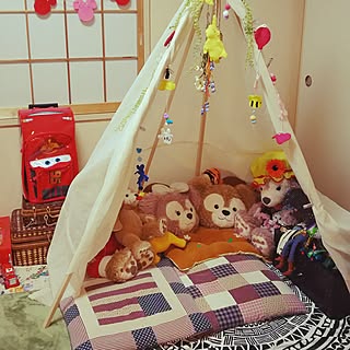 和室 ディズニーのインテリア実例 Roomclip ルームクリップ