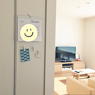 階段下収納の扉/階段下収納/ミサワだけど蔵のない家。笑/洗濯ばさみ型/収納扉にマグネットが付く!...などのインテリア実例 - 2019-10-23 11:10:37