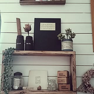 壁/天井/DIY/いなざうるす屋さん/spf/journalのカタログを飾る...などのインテリア実例 - 2014-10-09 00:31:04