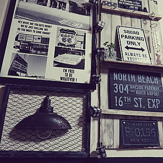 ダイソー 木製アートフレームa4のインテリア実例 Roomclip ルームクリップ